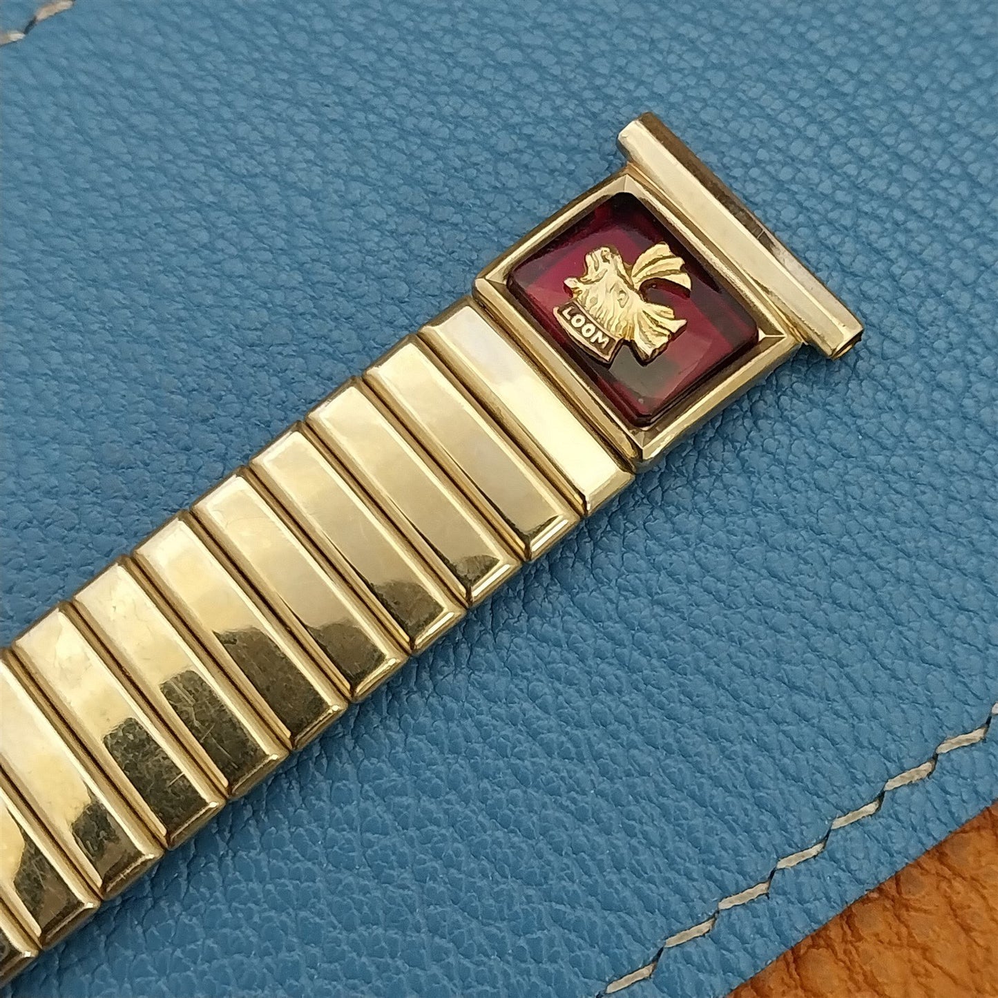 1950s Vintage LOOM Moose Fraternal Gold-Filled Classic 1950s Unused Watch Band