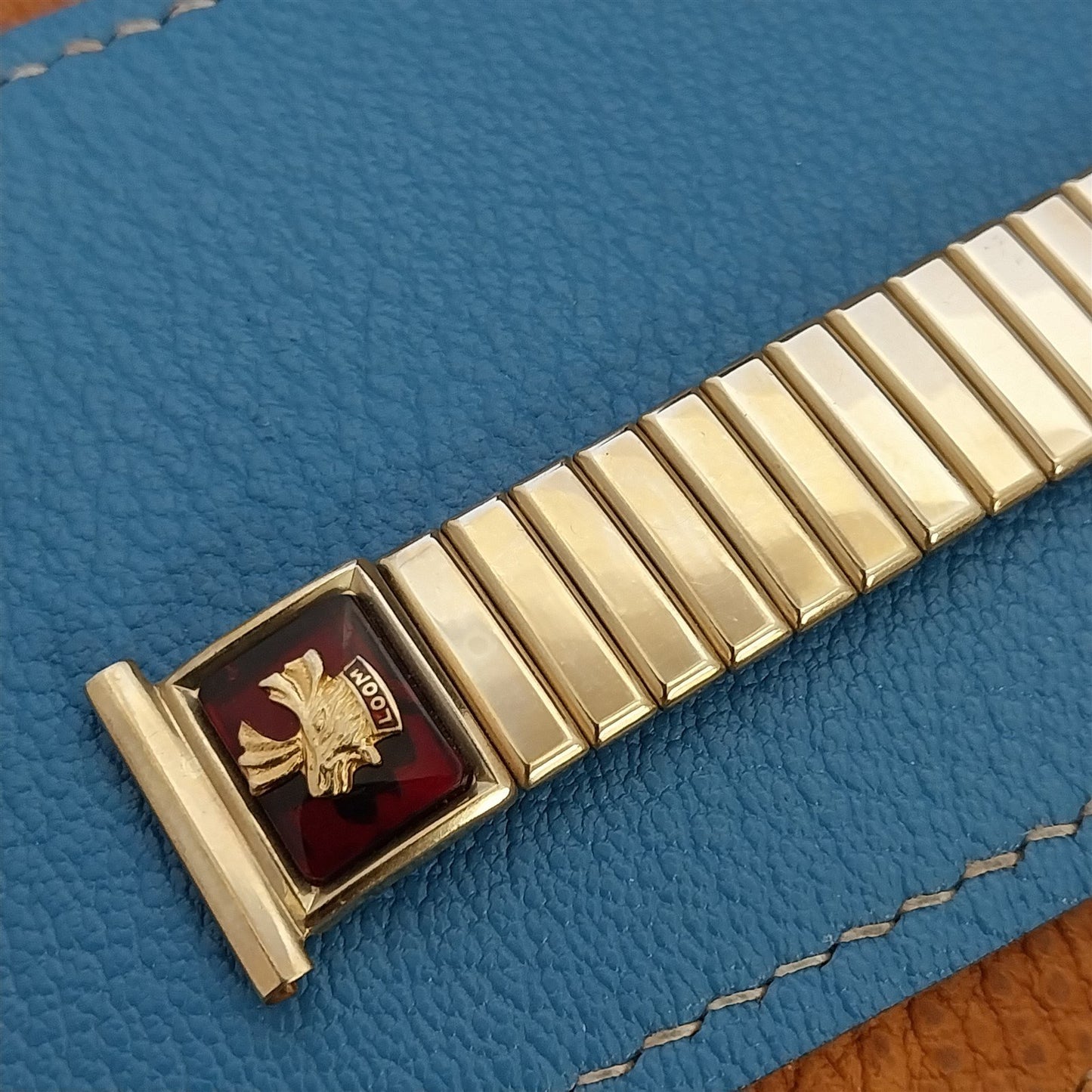 1950s Vintage LOOM Moose Fraternal Gold-Filled Classic 1950s Unused Watch Band