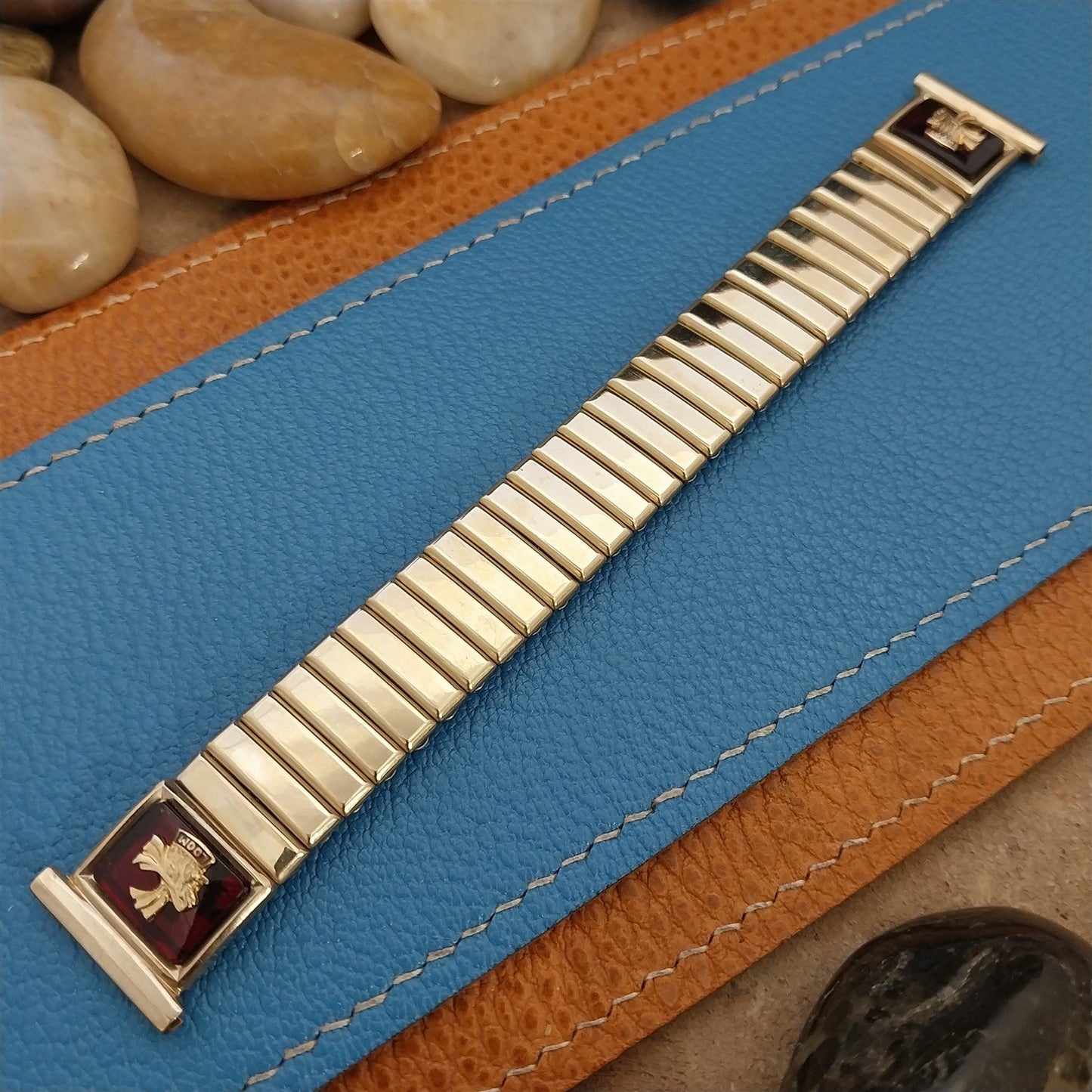 1950s Vintage LOOM Moose Fraternal Gold-Filled Classic 1950s Unused Watch Band