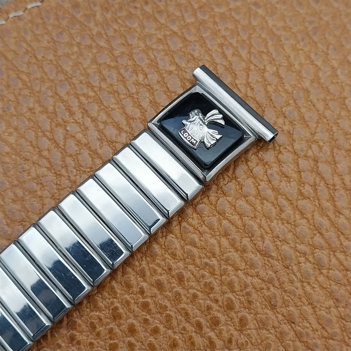 1950s Vintage LOOM Moose Fraternal Stainless Classic 1950s Unused Watch Band