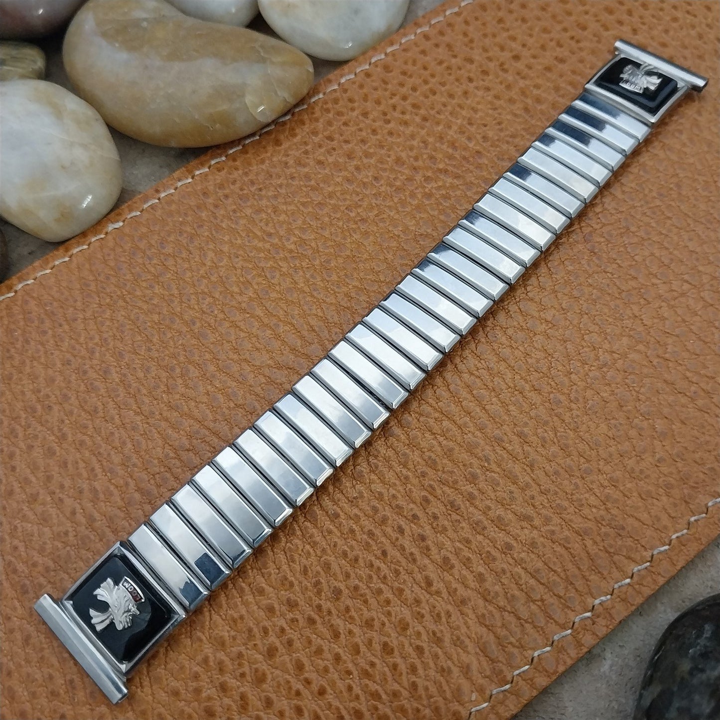 1950s Vintage LOOM Moose Fraternal Stainless Classic 1950s Unused Watch Band