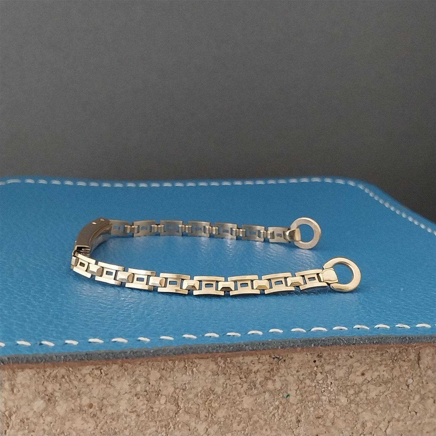 Vintage Ladies 12K Yellow Gold-Filled Kestenmade 1940s Cocktail Watch Bracelet