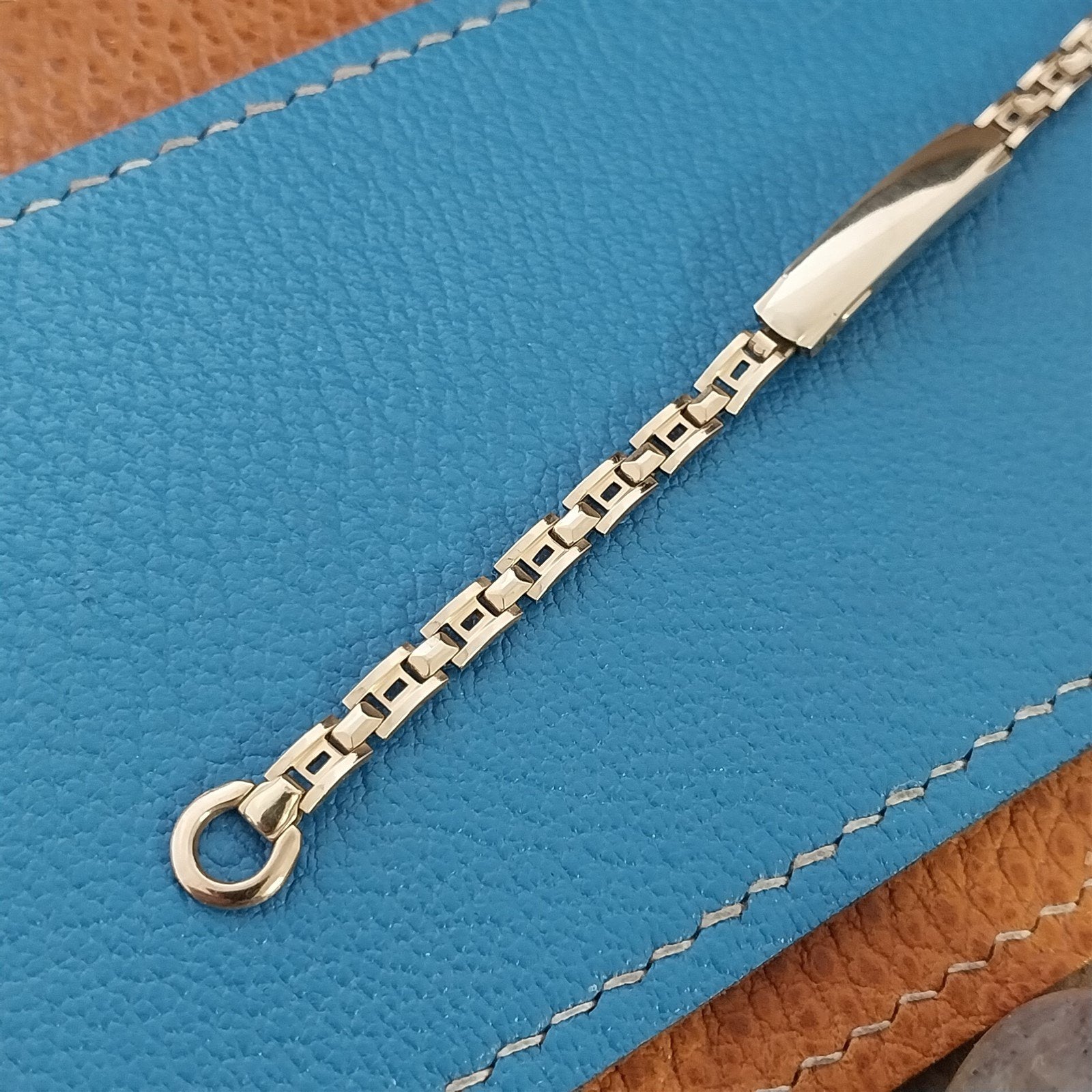 Vintage Ladies 12K Yellow Gold-Filled Kestenmade 1940s Cocktail Watch Bracelet