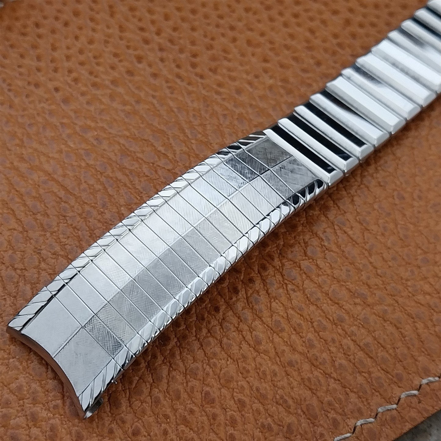 Vintage 17.2mm Kreisler Stainless Steel nos Unused Classic nos 1960s Watch Band