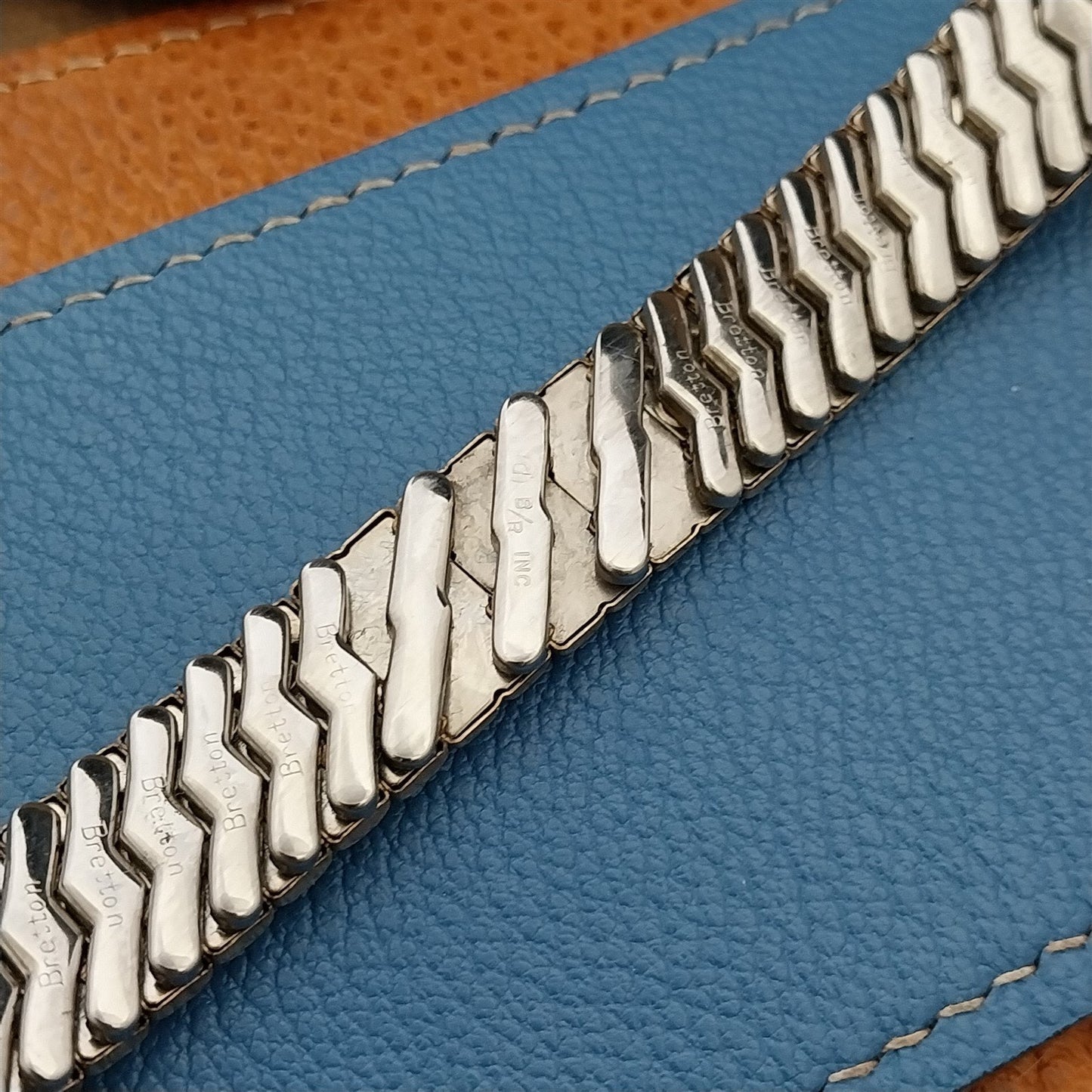 1940s Vintage 19mm 18mm 16mm Bretton Gold-Fill Engravable Classic NOS Watch Band