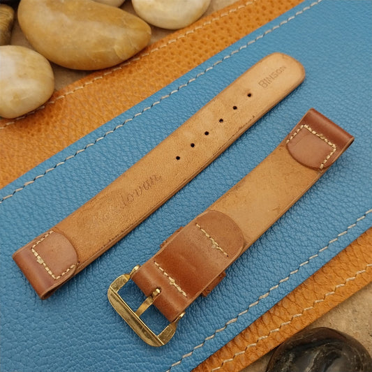 1940s-1950s Vintage Binson Shell Cordovan 5/8" Unused Classic Watch Band