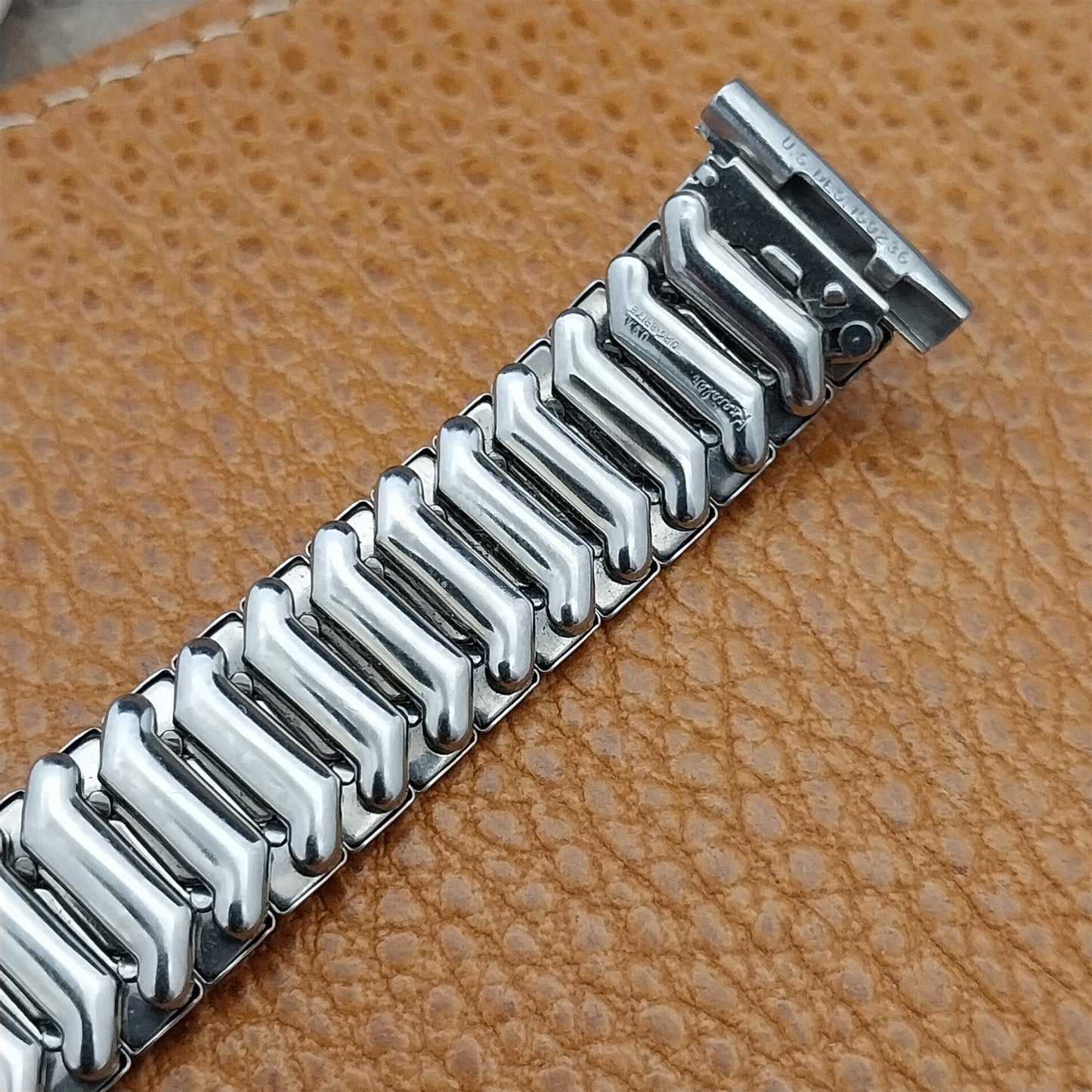 Vintage Kreisler Stainless Steel 16mm 18mm 19mm 1940s-1950s Unused Watch Band