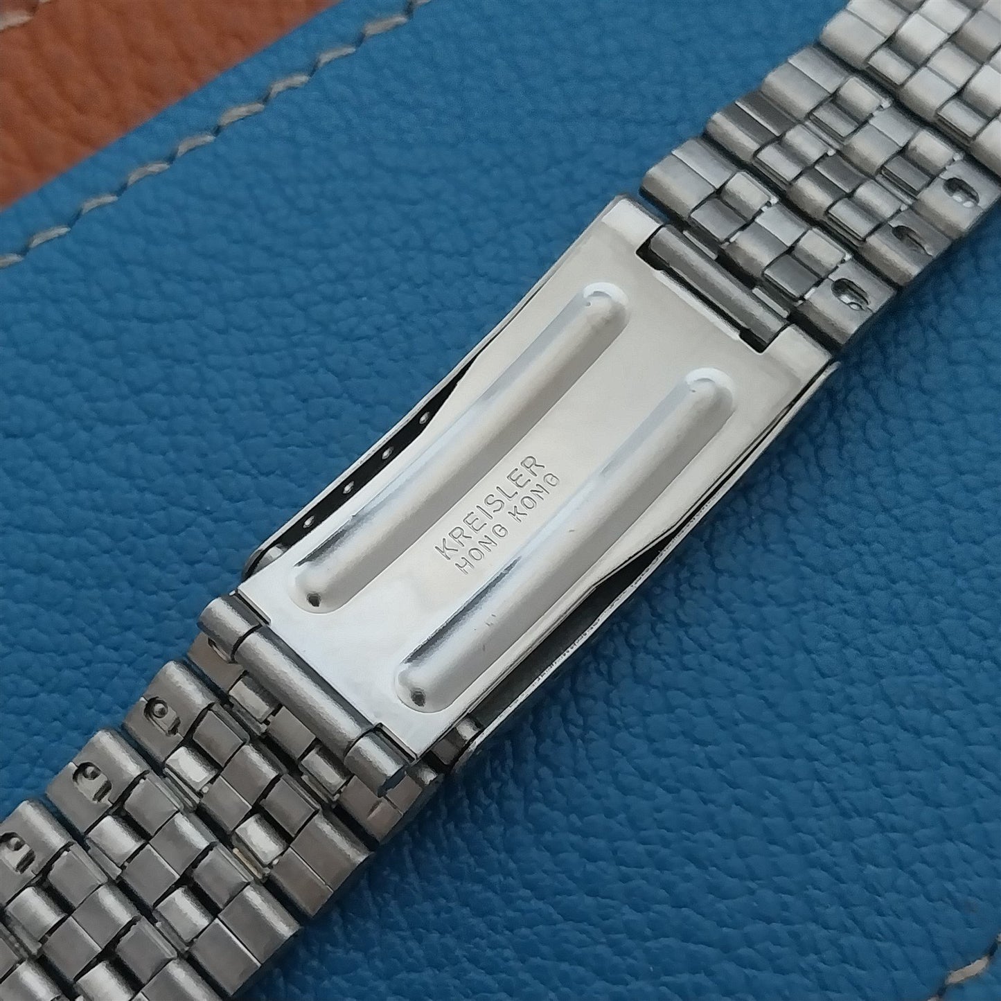 20mm Kreisler Stainless & Gold Tone Jubilee Unused Watch Band