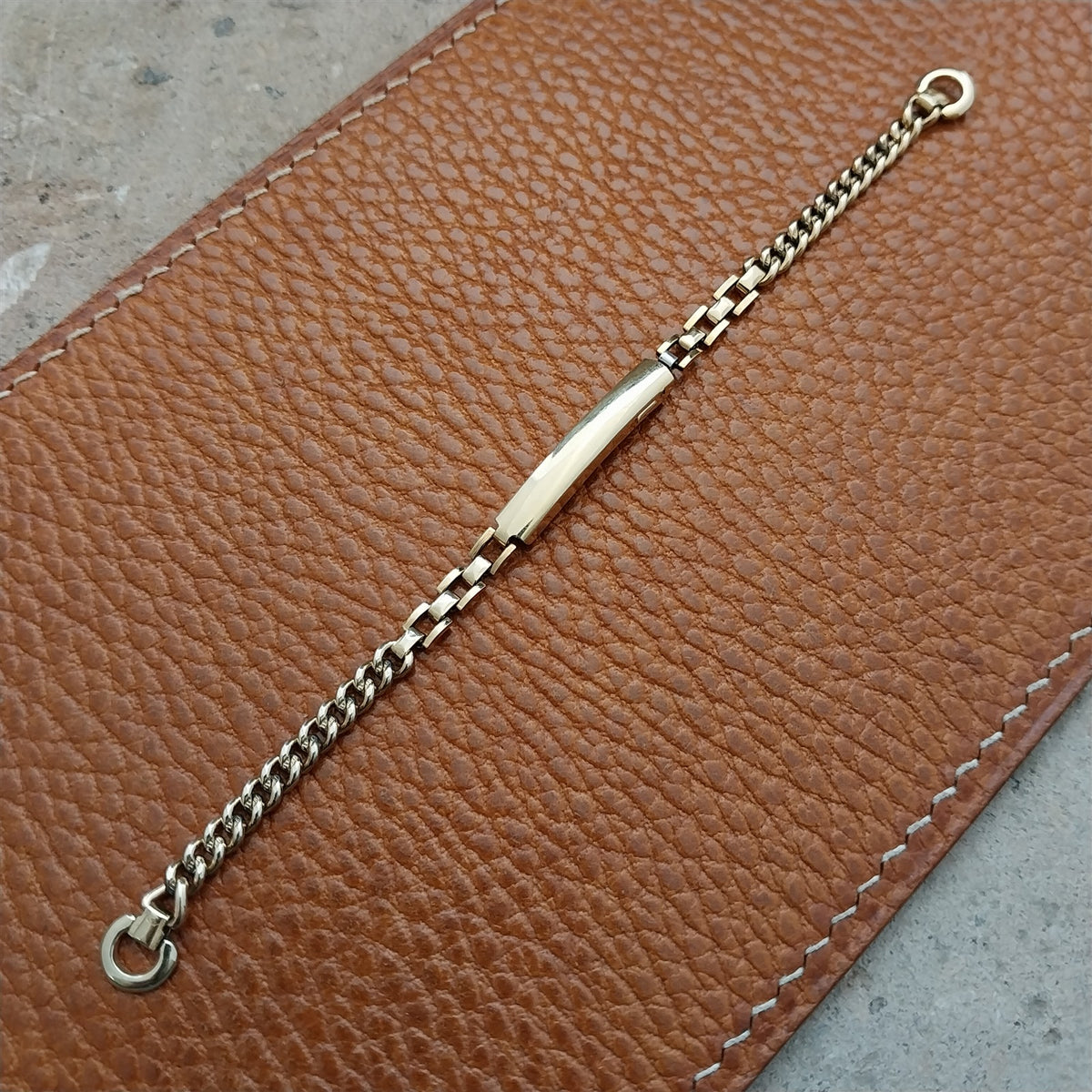 1940s Vintage Peerless Yellow Gold RGP Ladies Cocktail Watch Bracelet