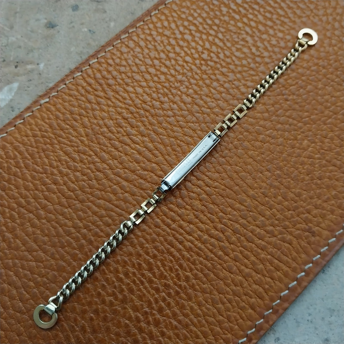 1940s Vintage Peerless Yellow Gold RGP Ladies Cocktail Watch Bracelet