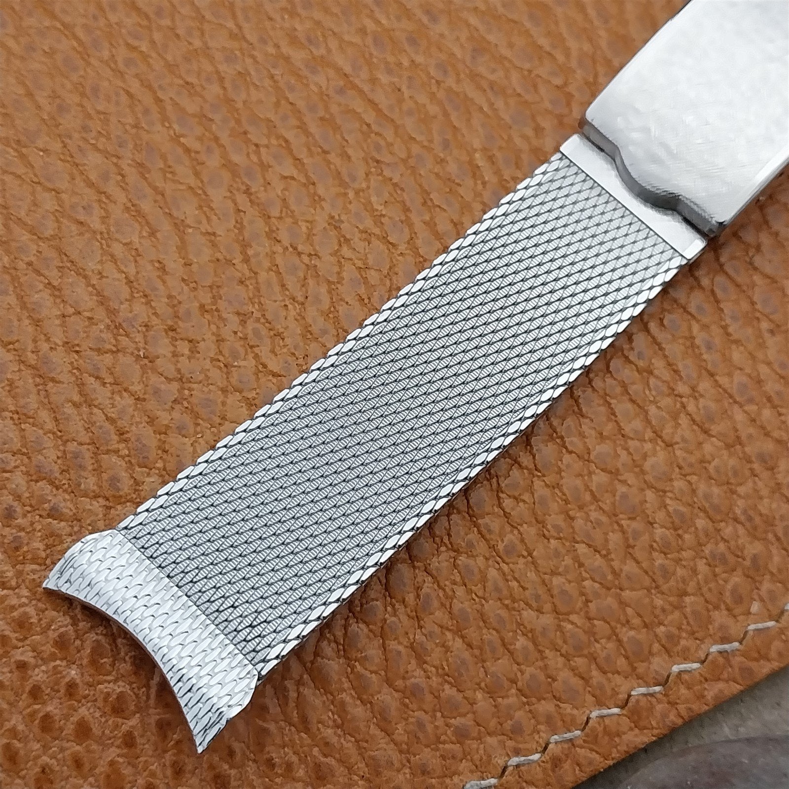 19mm 18mm Vintage 1960s Stainless Steel Mesh Kestenmade Classic NOS Watch Band