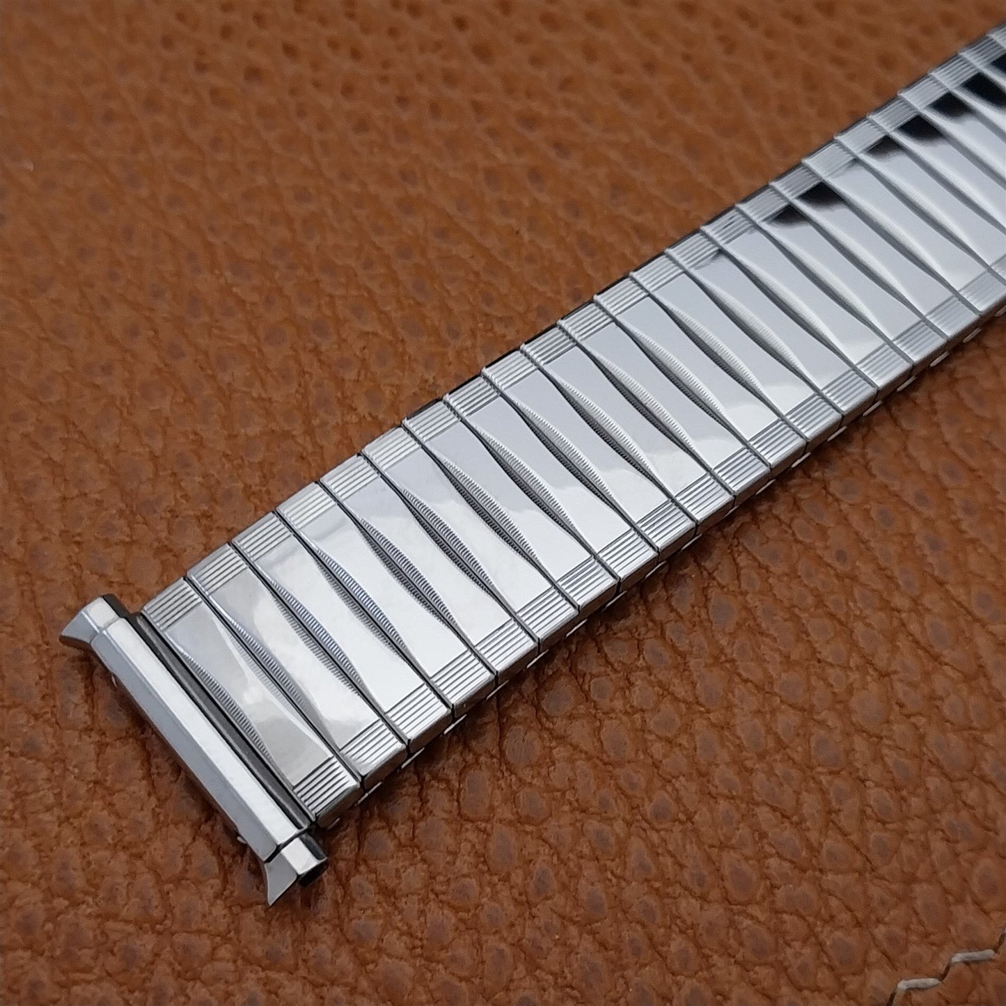 JB Champion NOS Stainless Classic Steel Expansion Watch Band 18mm 19mm 20mm 21mm