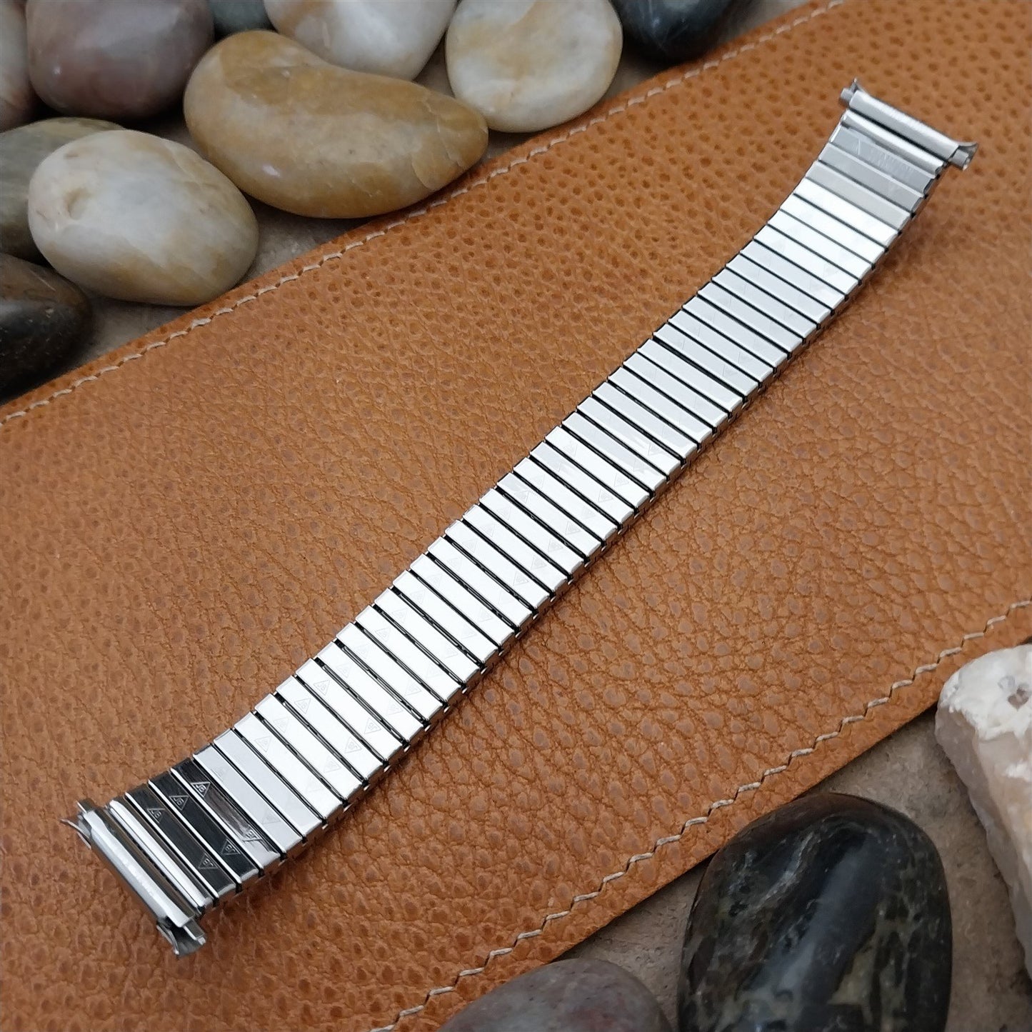 JB Champion NOS Stainless Classic Steel Expansion Watch Band 18mm 19mm 20mm 21mm