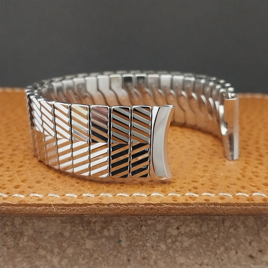 Vintage 17.2mm Admiral Stainless Steel Expansion Unused 1950s Watch Band