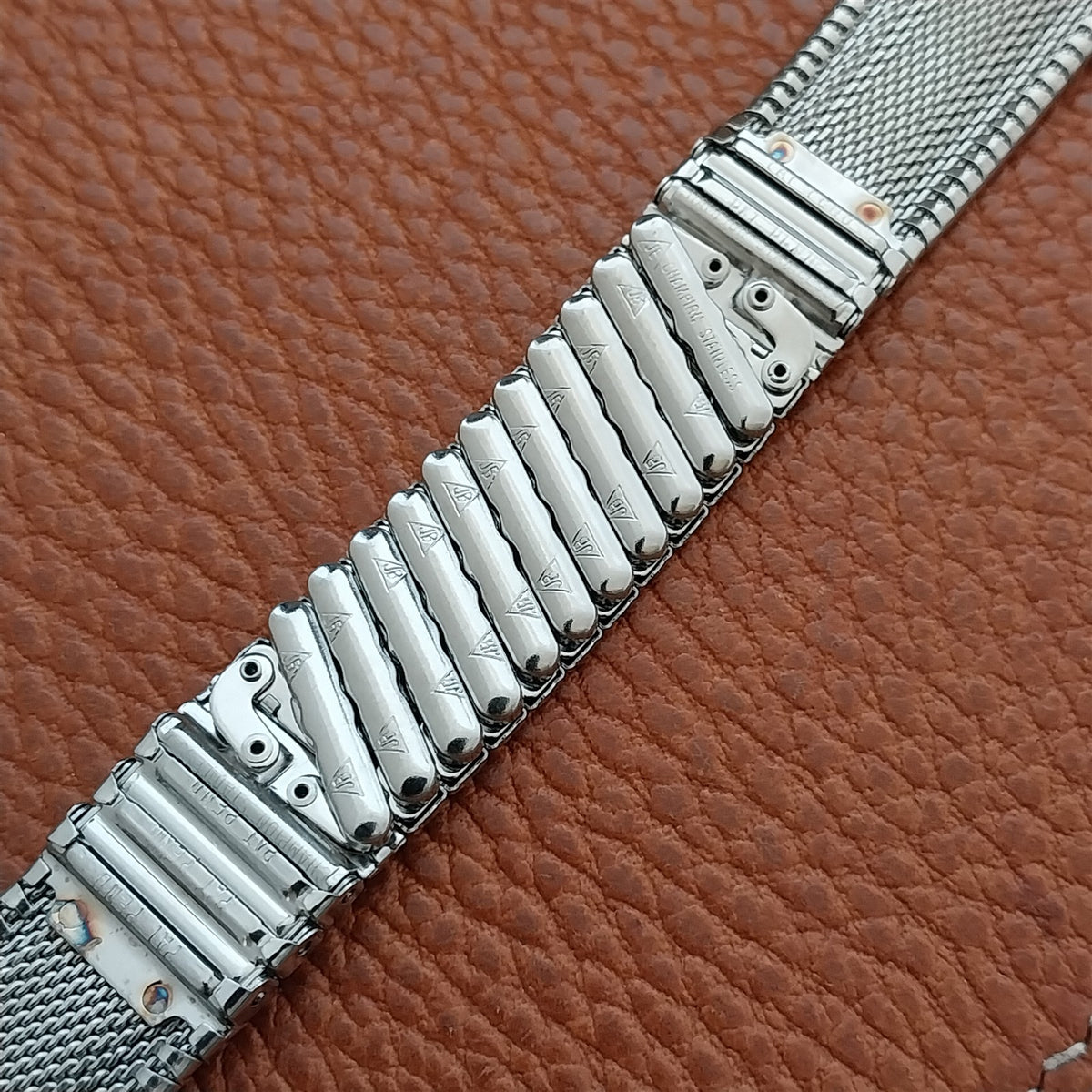 Stainless Steel JB Champion 19mm 18mm 17mm 1960s Vintage Watch Band