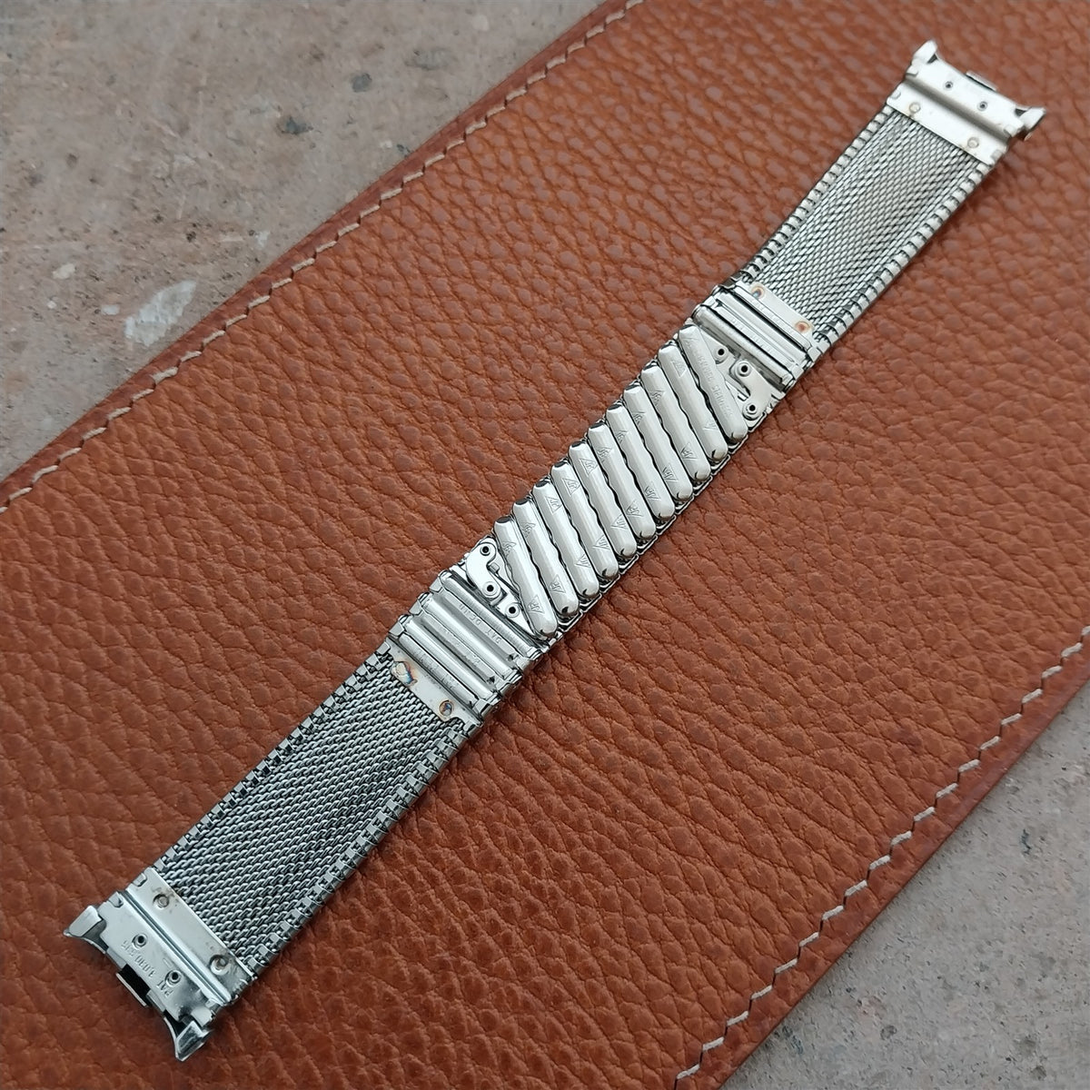 Stainless Steel JB Champion 19mm 18mm 17mm 1960s Vintage Watch Band