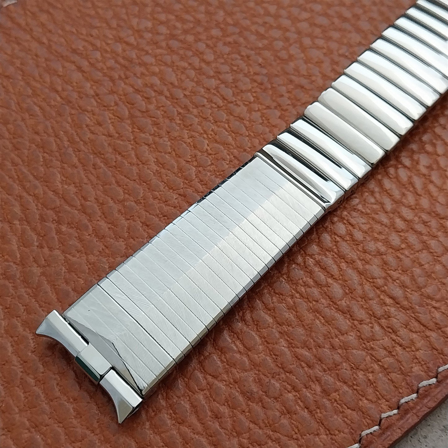 1960s Stainless Steel 17mm 18mm 19mm JB Champion Vintage Watch Band