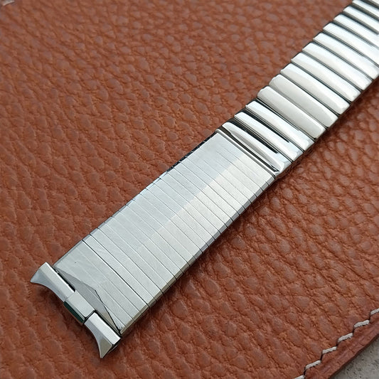 1960s Stainless Steel 17mm 18mm 19mm JB Champion Vintage Watch Band