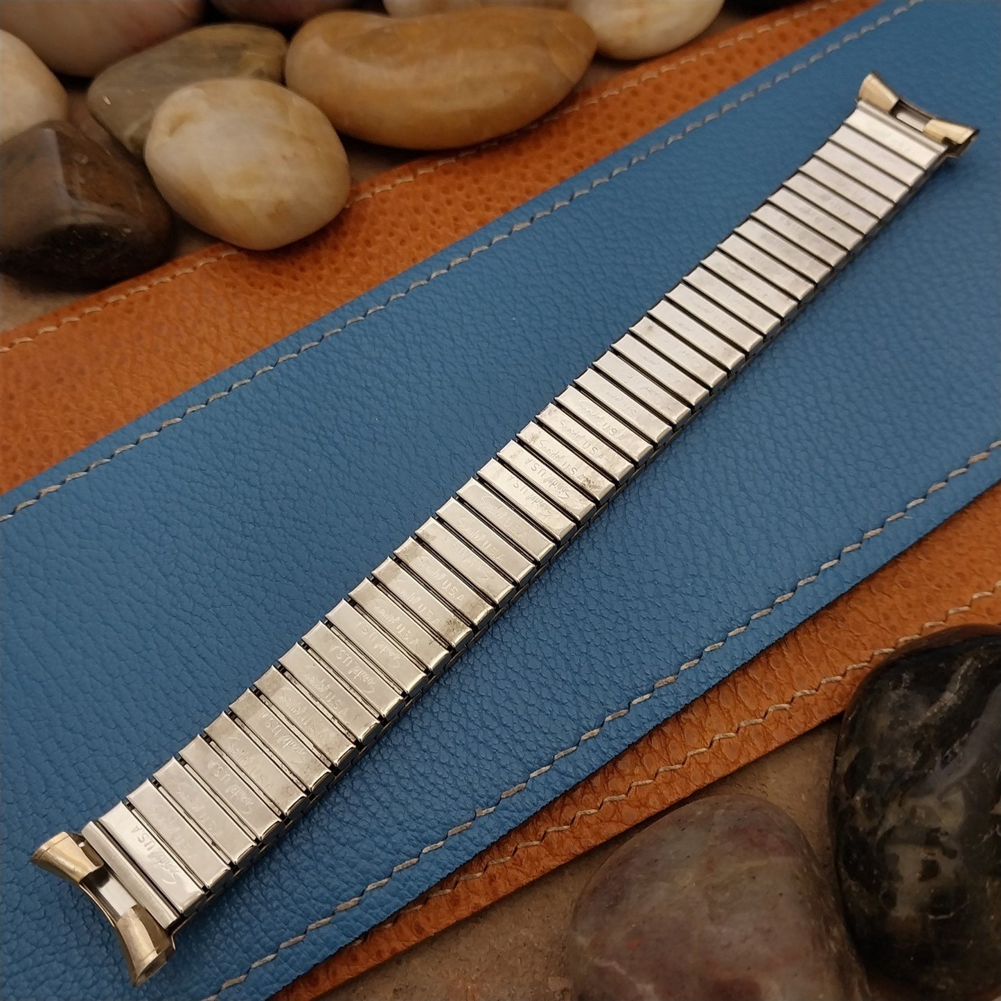 Vintage 19mm 18mm 17mm Gold-Fill Speidel Valencia Unused 60s Classic Watch Band