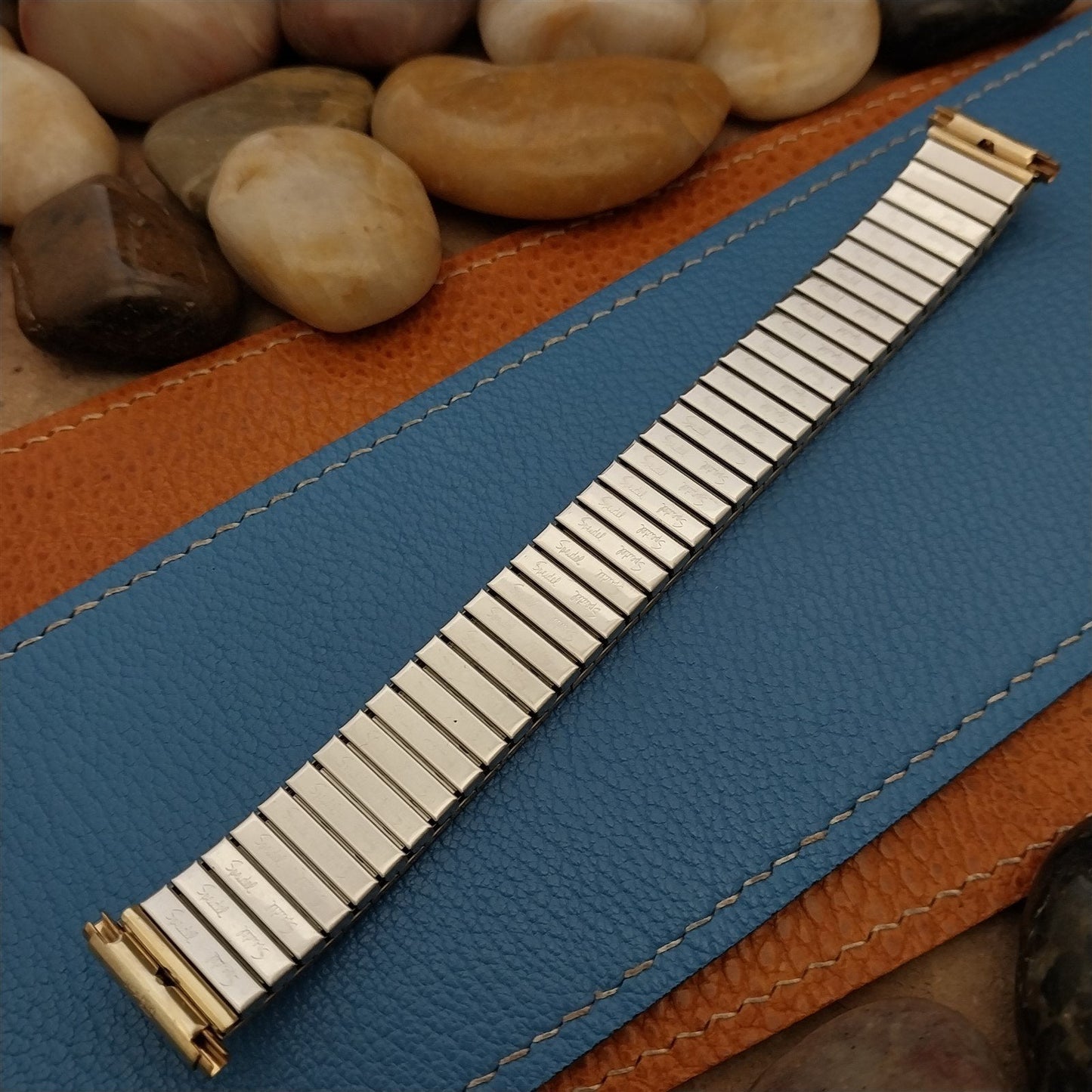 Vintage 70s 19mm 18mm 16mm Gold RGP Classic Speidel Valencia Unused Watch Band