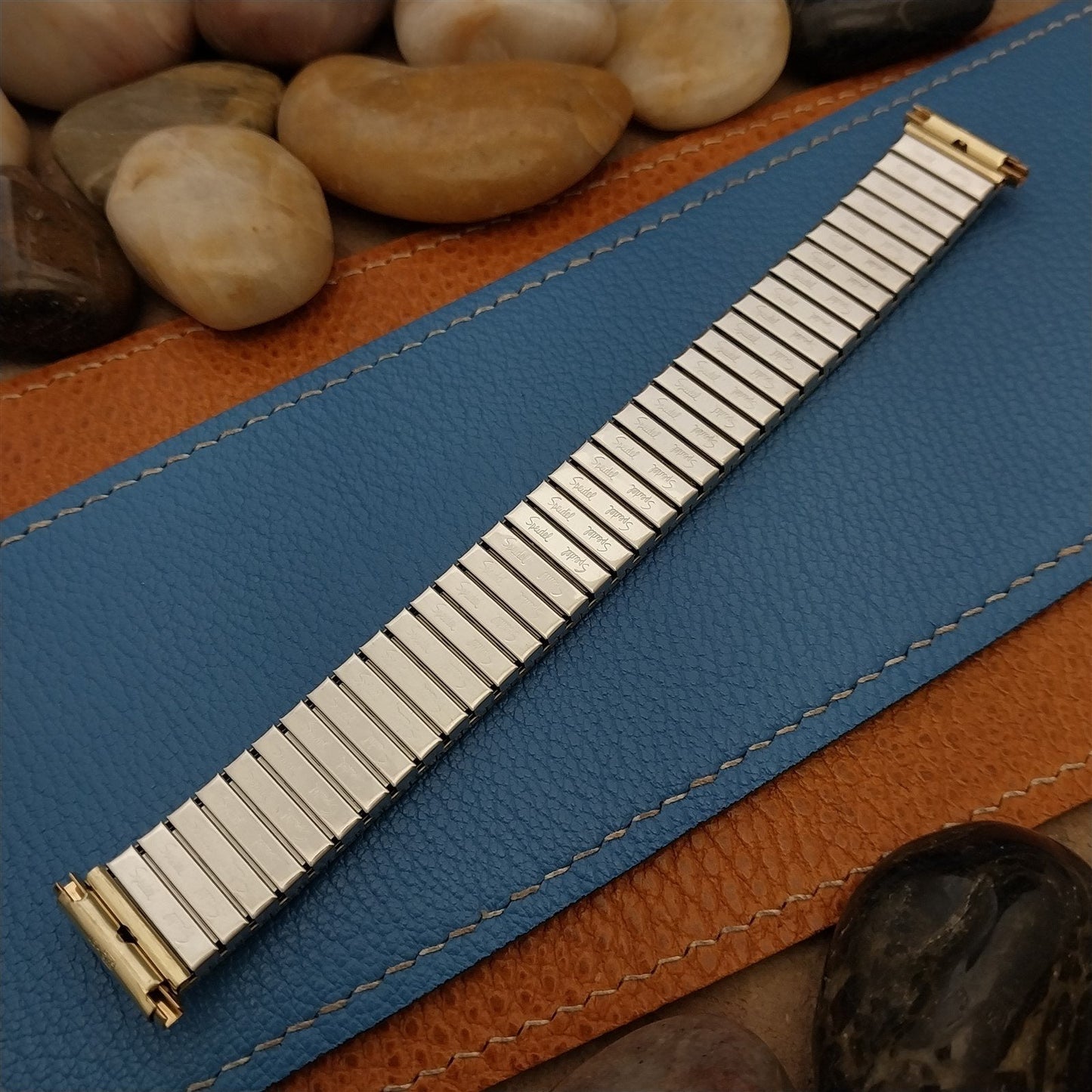 16mm 18mm 19mm Gold rgp 1970s Expansion Speidel Unused Classic 1970s Watch Band