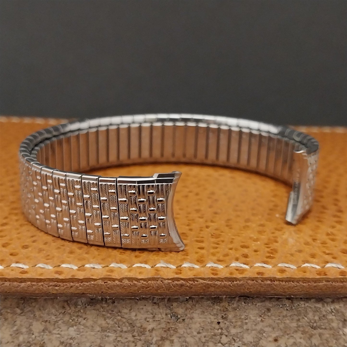 14mm Speidel Stainless Twistoflex Expansion Unused Classic 1970s Watch Band