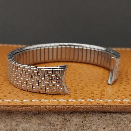 14mm Speidel Stainless Twistoflex Expansion Unused Classic 1970s Watch Band