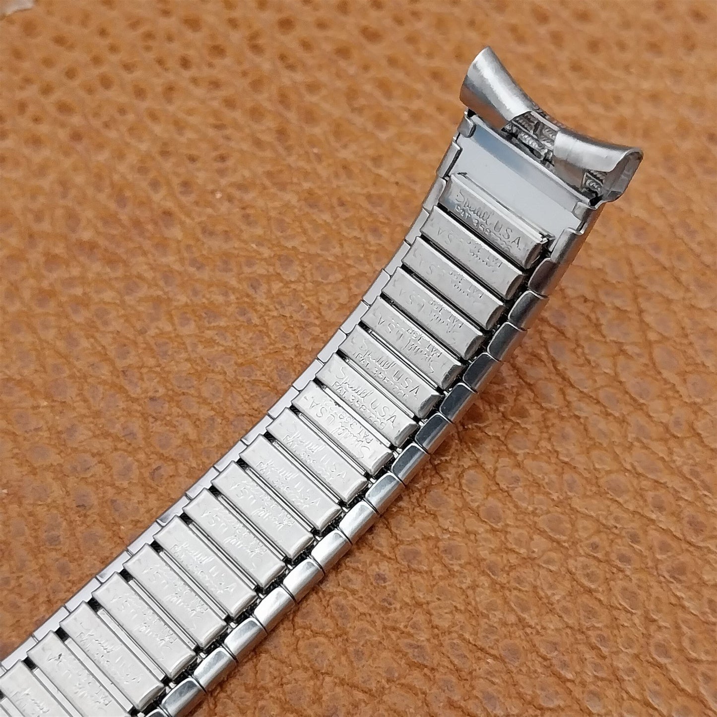 14mm Speidel Stainless Twistoflex Expansion Unused Classic 1970s Watch Band