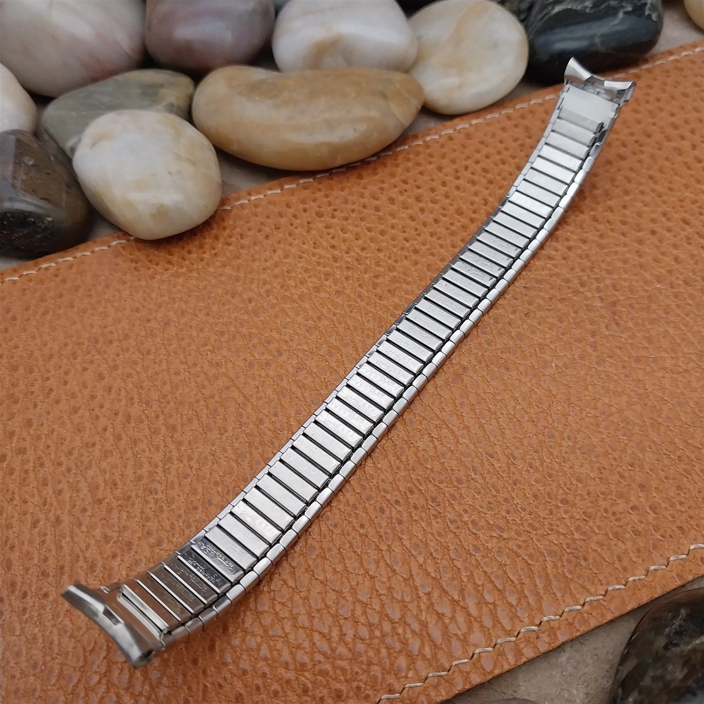 14mm Speidel Stainless Twistoflex Expansion Unused Classic 1970s Watch Band