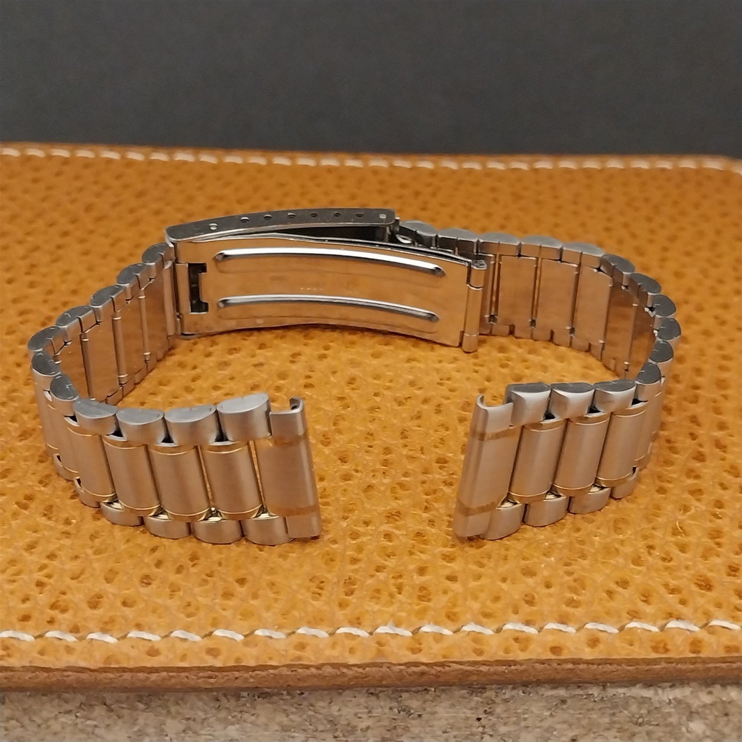 16mm Hadley Stainless Steel & Gold Tone Womens Unused Watch Band