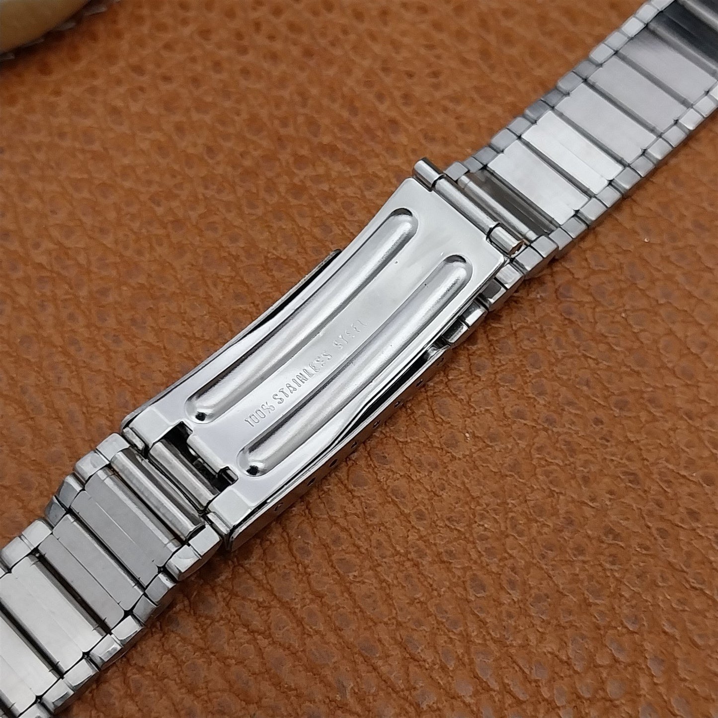 16mm Hadley Stainless Steel & Gold Tone Womens Unused Watch Band