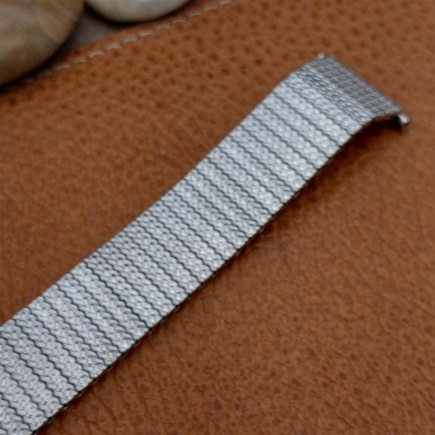 18mm 20mm Stainless Steel Speidel Thinline 70s Flared Unused Vintage Watch Band