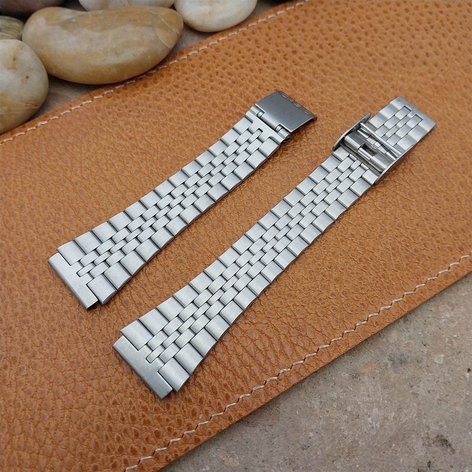 Vintage Casio Japan B-726L 18mm Stainless Steel Classic NOS Unused Watch Band