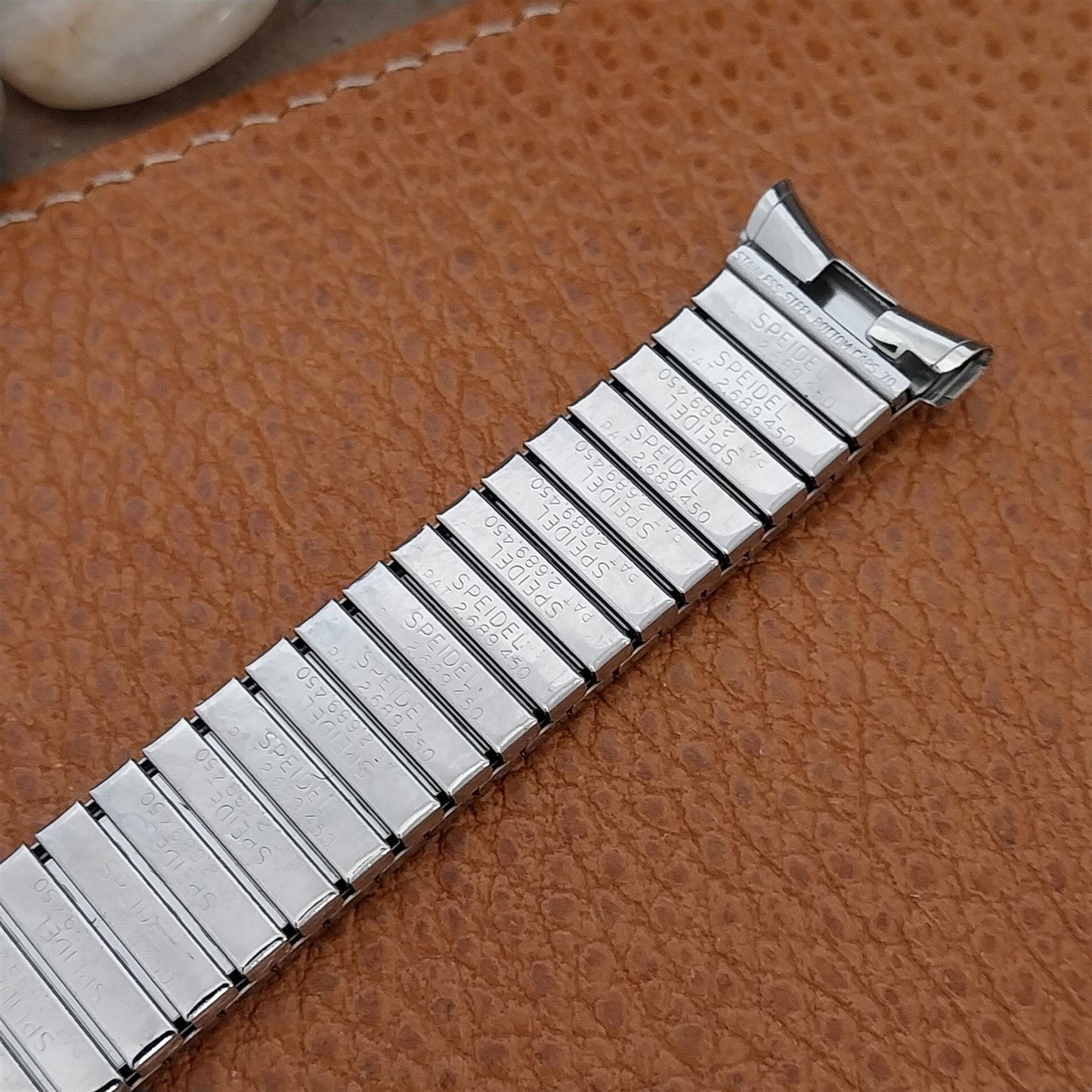 Vintage 1970 Speidel Thunderbird 19mm 18mm 17mm Stainless NOS Unused Watch Band