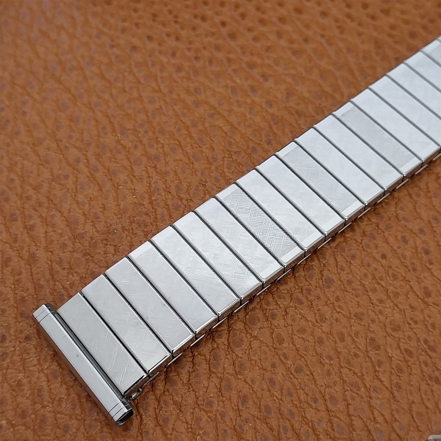 Vintage 19mm 18mm 16mm 1970s Speidel Atlantis Long Stainless Unused Watch Band