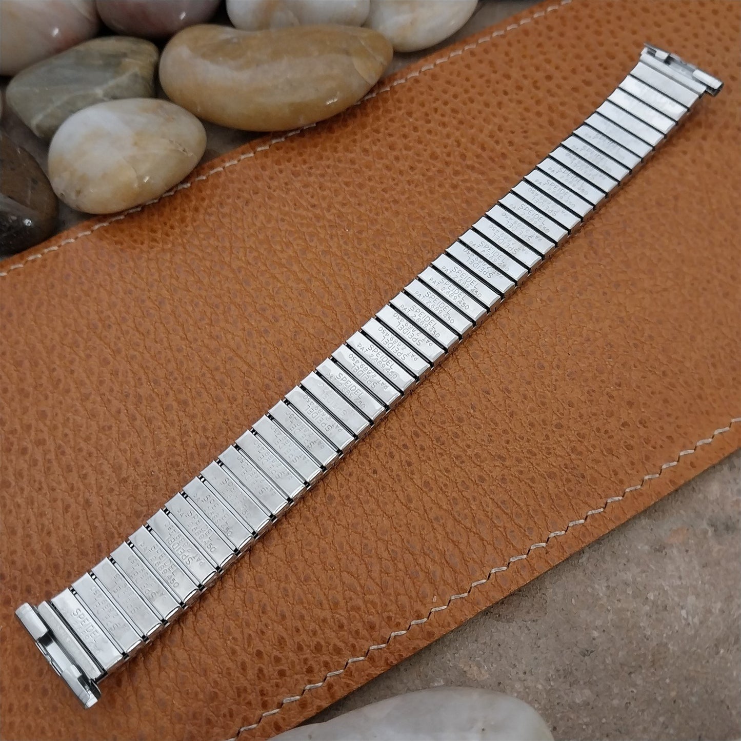 Vintage 19mm 18mm 16mm 1970s Speidel Atlantis Long Stainless Unused Watch Band