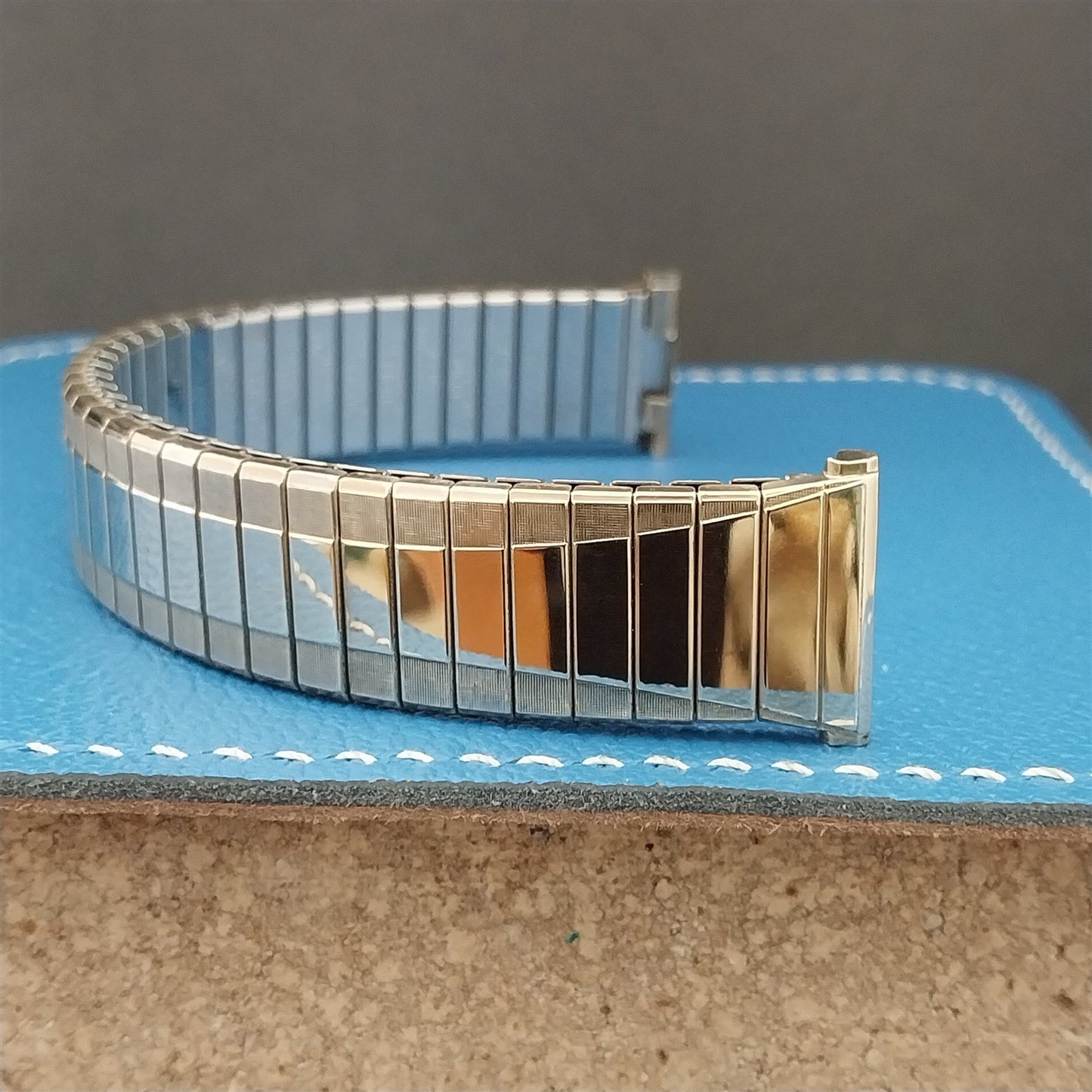 Vintage 1966 19mm 18mm 17mm Classic Speidel Depth Gold-Filled Unused Watch Band