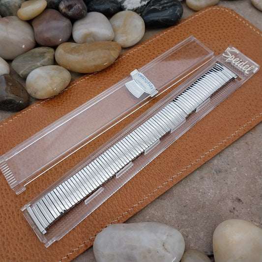 1970s Vintage 19mm 18mm 17mm 16mm Stainless Speidel Linesman Unused Watch Band