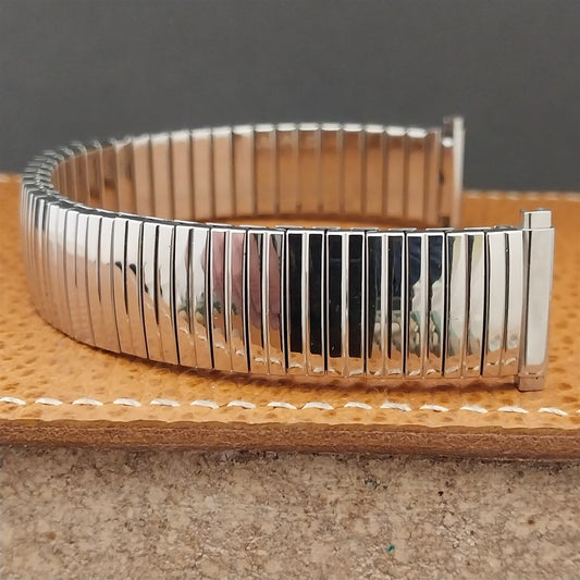 1970s Vintage 19mm 18mm 17mm 16mm Stainless Speidel Linesman Unused Watch Band