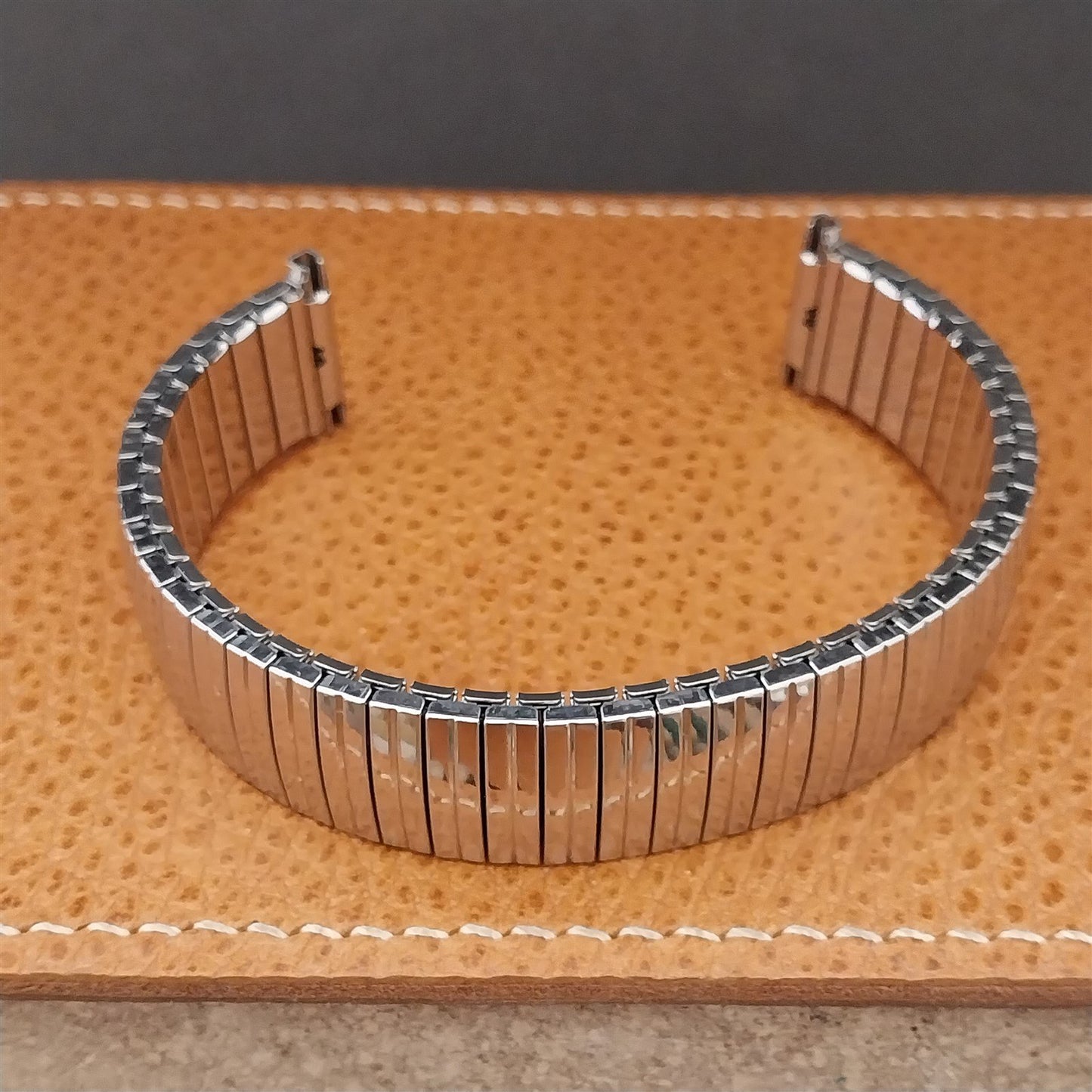 1970s Vintage 19mm 18mm 17mm 16mm Stainless Speidel Linesman Unused Watch Band