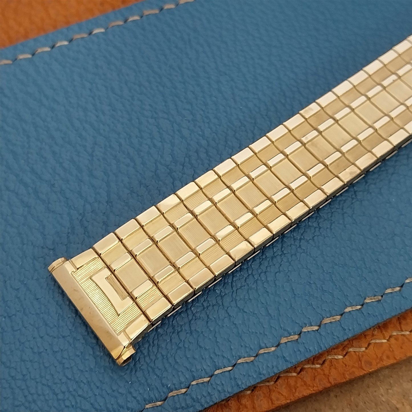 1968 Vintage Speidel Elegante 19mm 18mm 17mm Gold-Fill Unused Classic Watch Band