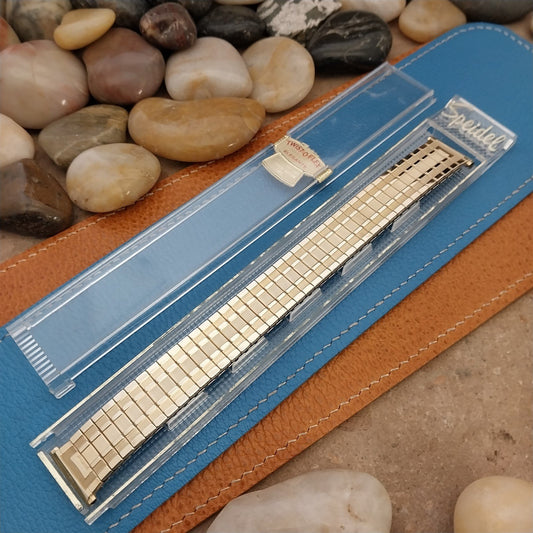 1968 Vintage Speidel Elegante 19mm 18mm 17mm Gold-Fill Unused Classic Watch Band