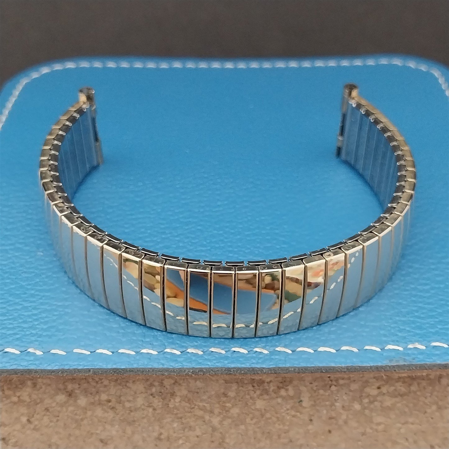 Vintage 1966 Yellow Gold-Fill Speidel Plainsman 19mm 18mm 16mm Unused Watch band