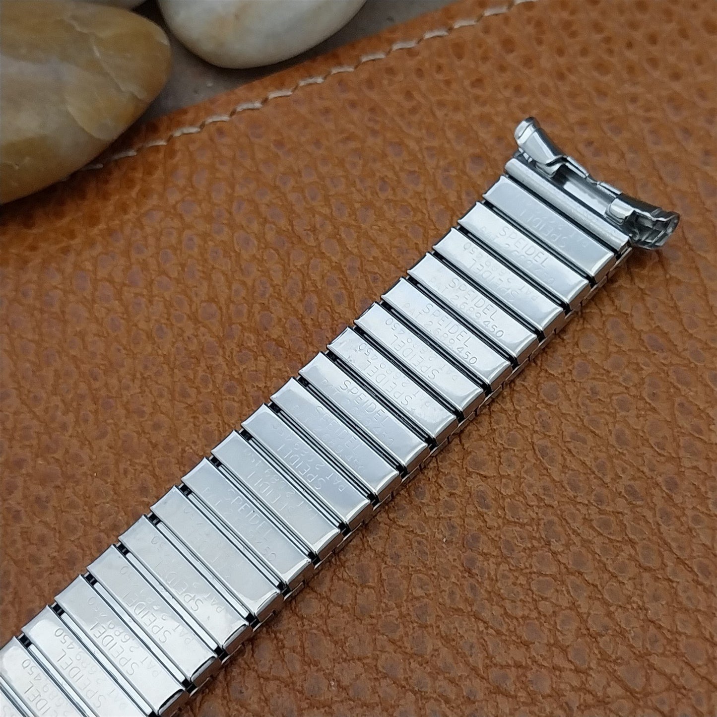 Vintage 1964 19mm 18mm 17mm 16mm Stainless Long Speidel Linesman NOS Watch Band