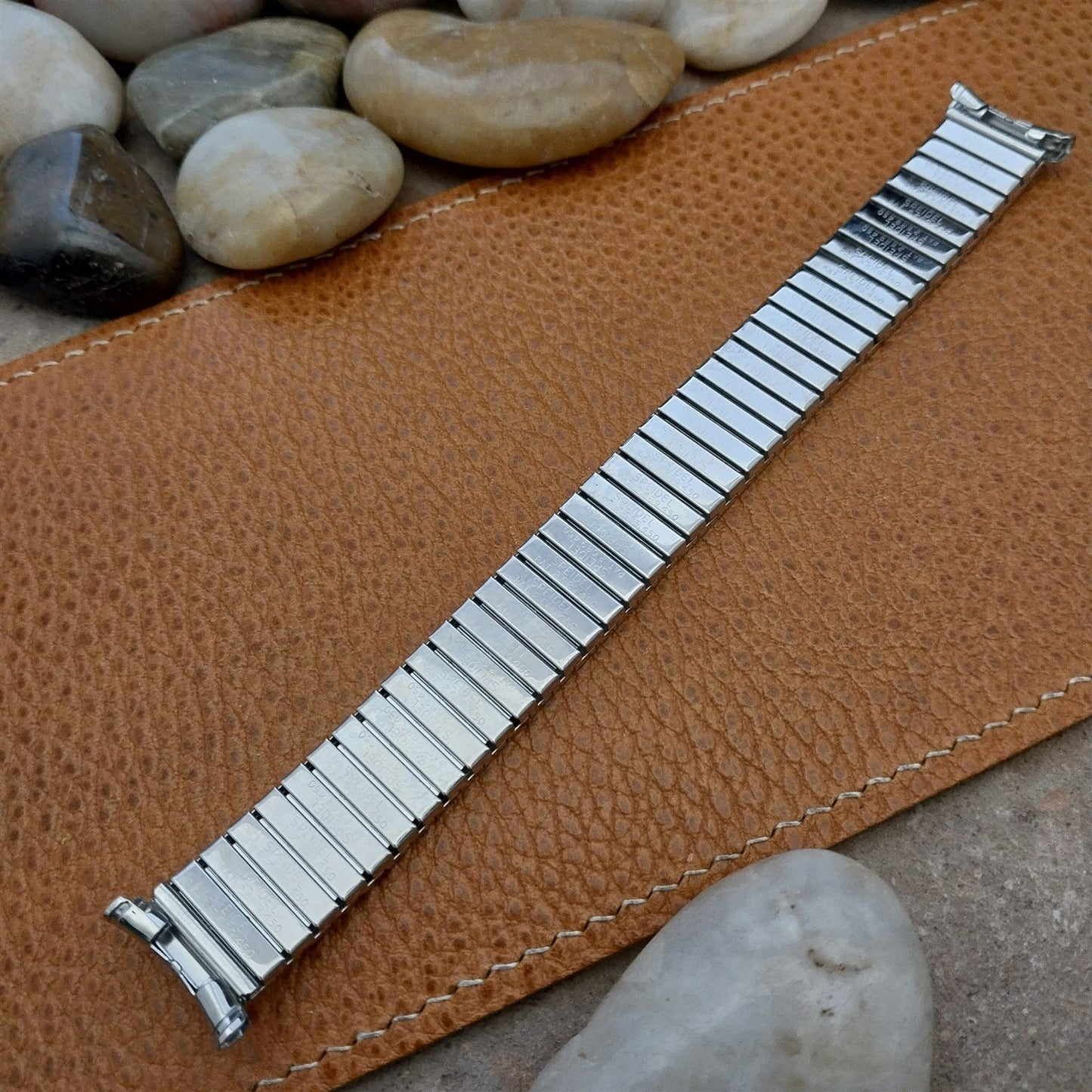Vintage 1964 19mm 18mm 17mm 16mm Stainless Long Speidel Linesman NOS Watch Band