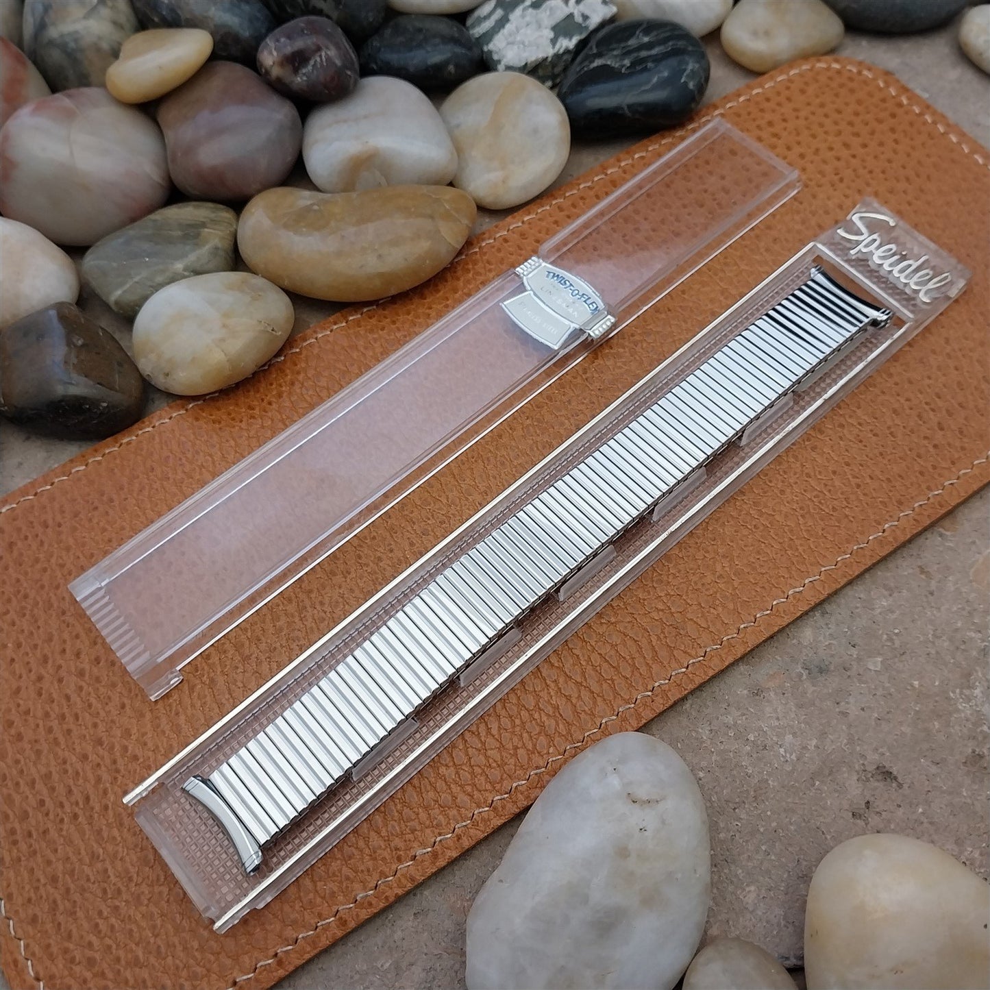 Vintage 1964 19mm 18mm 17mm 16mm Stainless Long Speidel Linesman NOS Watch Band