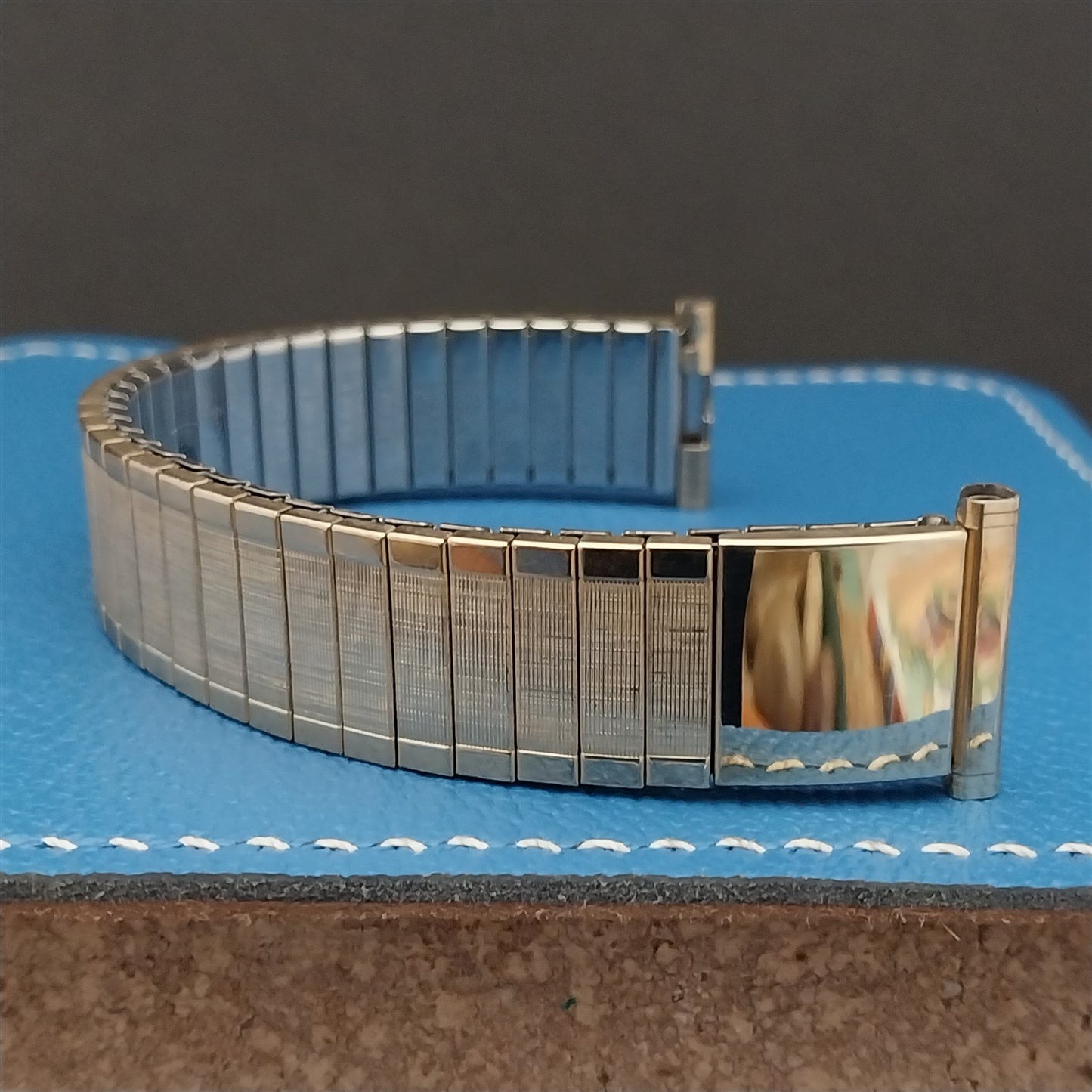 1964 19mm 18mm 16mm Gold-Filled Speidel Engravable Florentine Vintage Watch Band