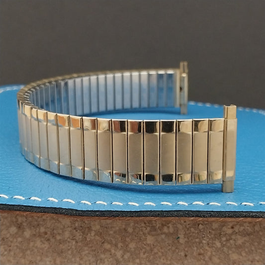 19mm 18mm Speidel Radial Gold RGP Wide Long Unused 1970s Vintage Watch Band