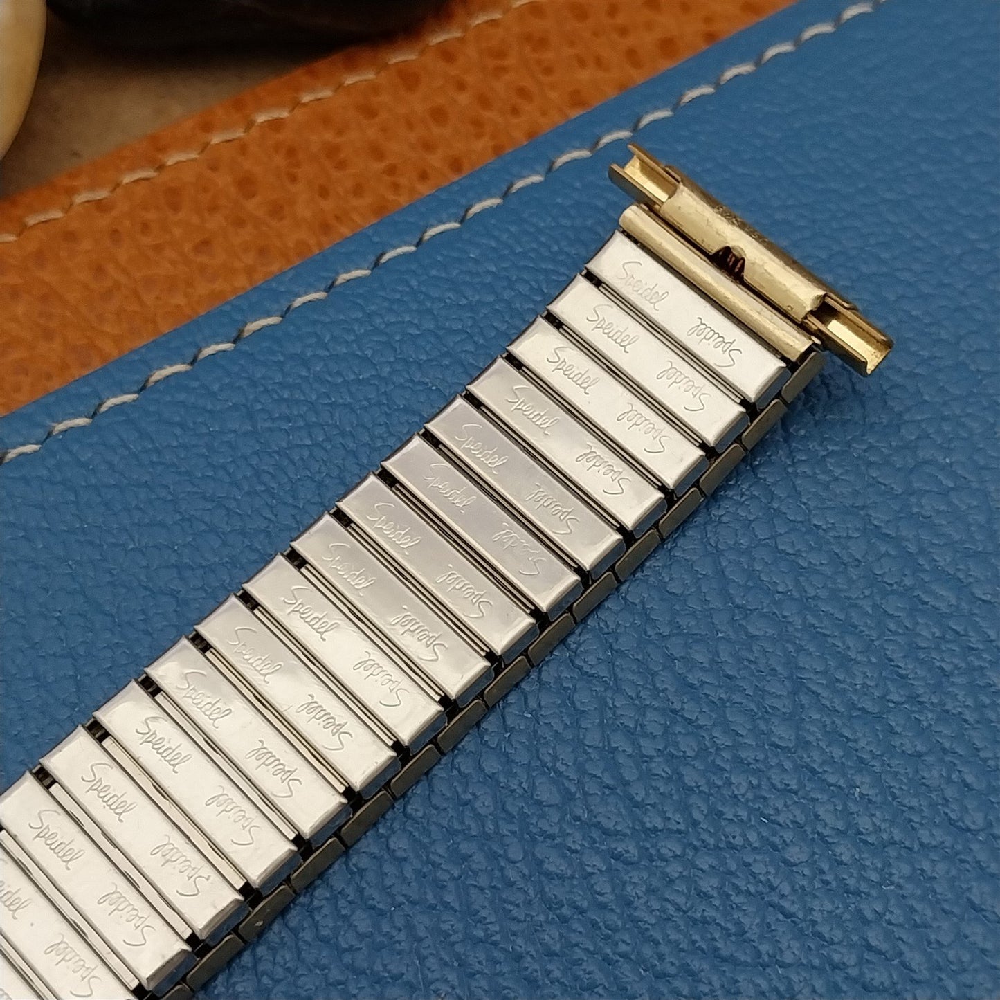 19mm 18mm Speidel Radial Gold RGP Wide Long Unused 1970s Vintage Watch Band