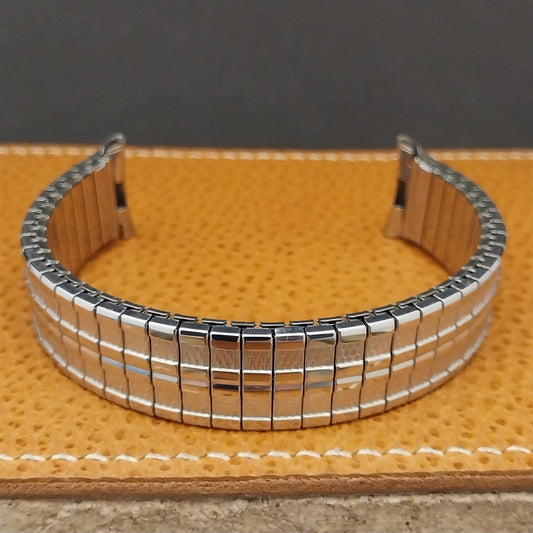 Vintage 1968 Classic Speidel Meteor 19mm 18mm 17mm Stainless Unused Watch Band